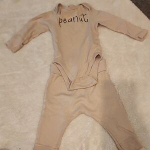 Old Navy Little Navy Peanut Organic Cotton Set